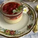 Фисташковый чизкейк с малиной методом сувид